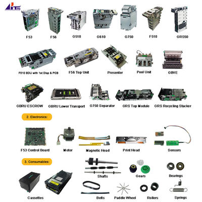 Fujitsu F53 F56 F510 GRS50 G510 G610 G750 ディスペンサーモジュールATM 部品