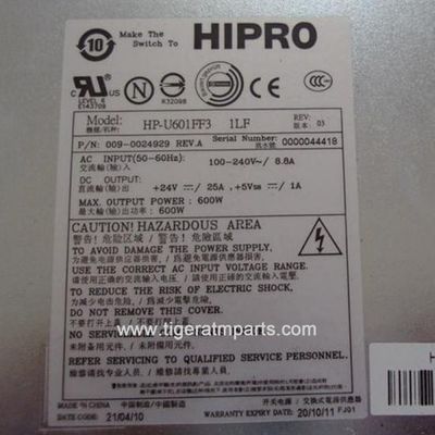 009-0024929 NCR 6625 600W 24V 電源ATM機械部品