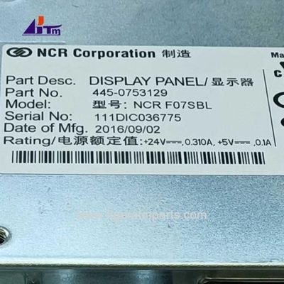 ATM機械部品 NCRセルフセルフ 6683 6687 LCDディスプレイ パネル 7インチ COP 445-0753129