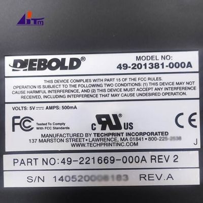 ATMスペアパーツ ダイボルト オプテバ USB メンテナンスのキーボード 49221669000A