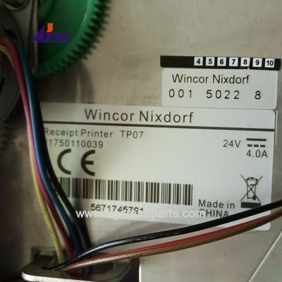 ATM機械部品 ウィンコー・ニックスドルフ TP07 領収書印刷機 1750110039 1750063915