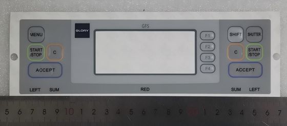 Glory Counter GFS 120 GFS-120-10 Operation Panel Membrane 204*61mm Spare Parts
