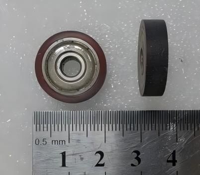 Glory GFS 120 GFS-120-02 Rubber Wheel Spare Parts For ATM Banknote Counter