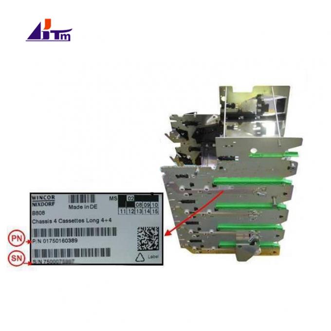 ATM Parts ウィンコール Nixdorf Cineo Chassis 4 Cassettes Long 4+4 01750160389 1750160389