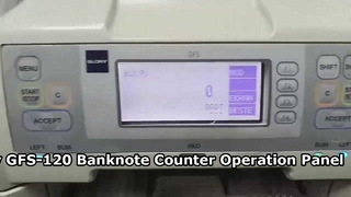 Glory GFS 120 操作パネルの交換